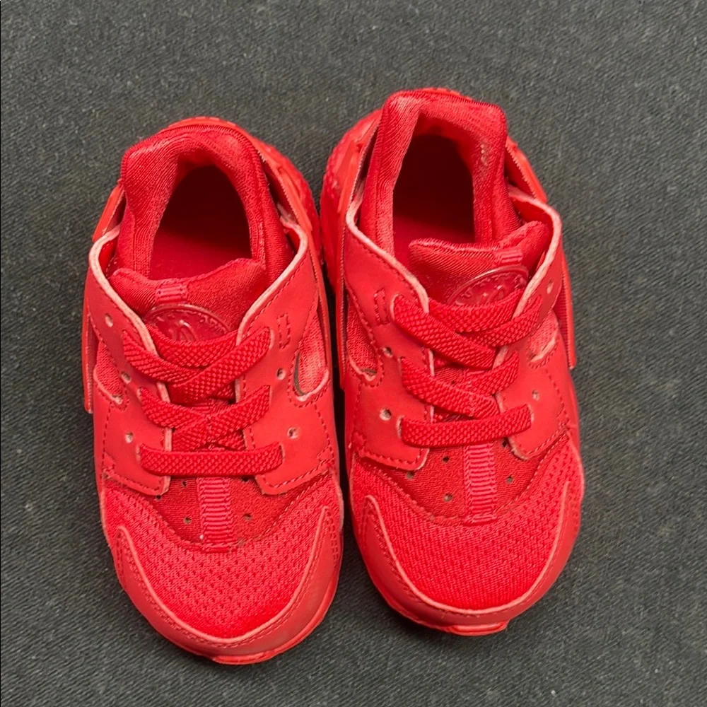 Nike Red Sneakers Chunky Design